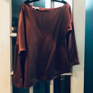 Sexy Tibi off the shoulder blouse M 100% Silk
